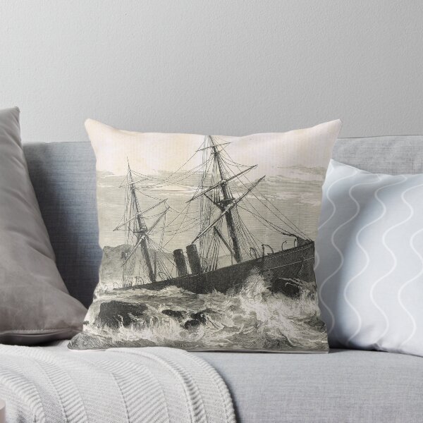Item preview, Wreck of St Lawrence on Paternoster Reef designed and sold by artfromthepast.