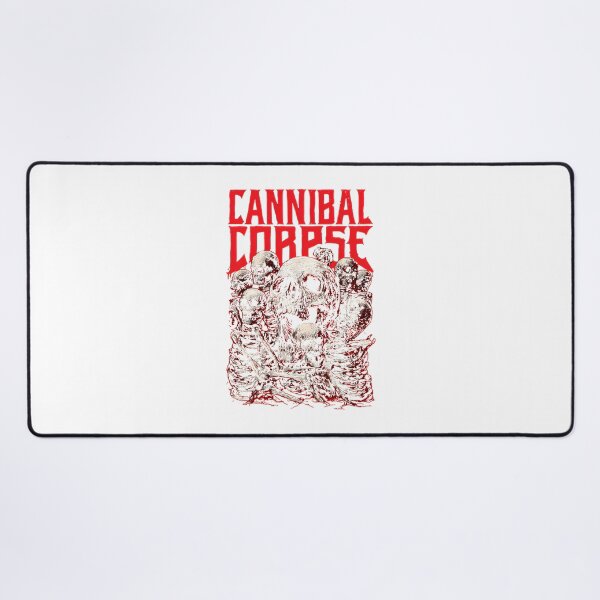 Artikelvorschau, Vom Film „Cannibal Corpse“ inspiriertes rotes Artwork-Design für das Grabmal der verstümmelten Skelette entworfen und verkauft von MaySato.