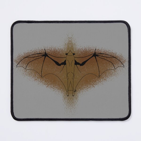 Item preview, Flying Fox Fruit Bat Line-art (Brown) designed and sold by Burnt_Pikachu.