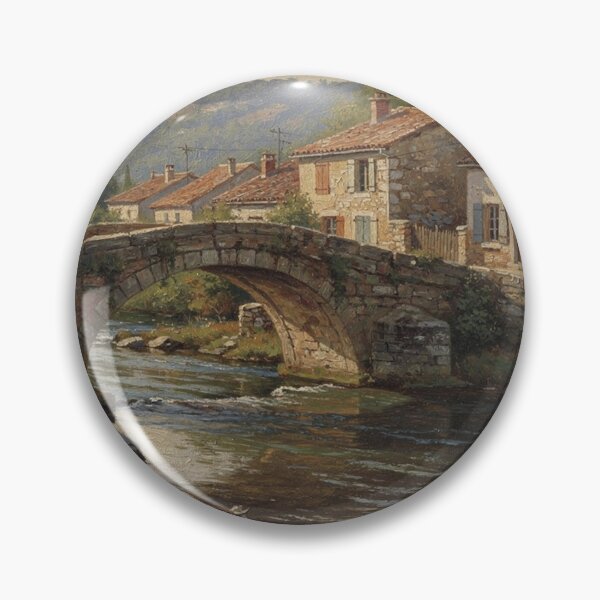 Item preview, Lozère, bridge over the river designed and sold by jefboutique6150.