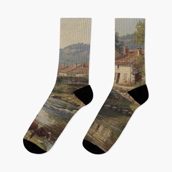 Item preview, Lozère, bridge over the river designed and sold by jefboutique6150.