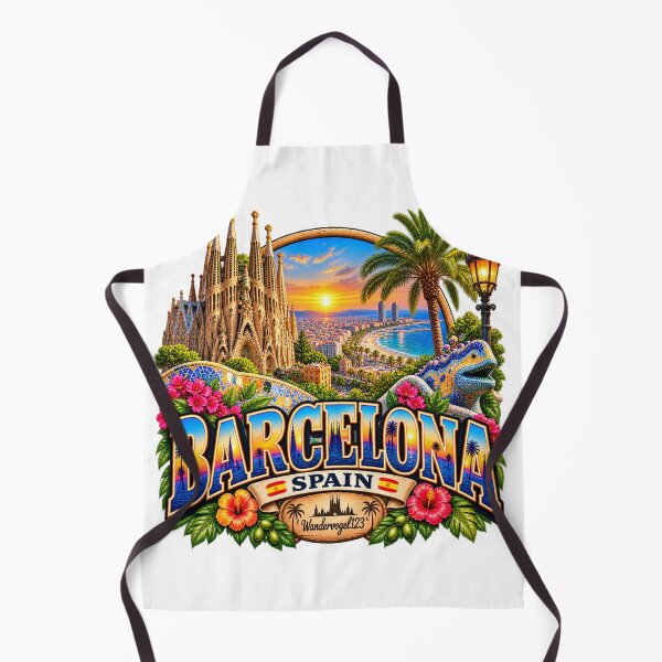 Artikelvorschau, Barcelona Spanien – Sagrada Família Gaudí & Mittelmeer entworfen und verkauft von Wandervogel123.