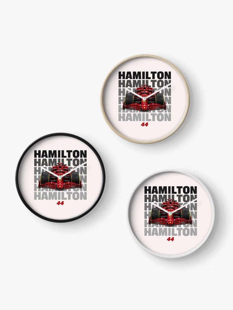 Thumbnail 3 of 4, Clock, Lewis Hamilton designed and sold by GraphRealm.
