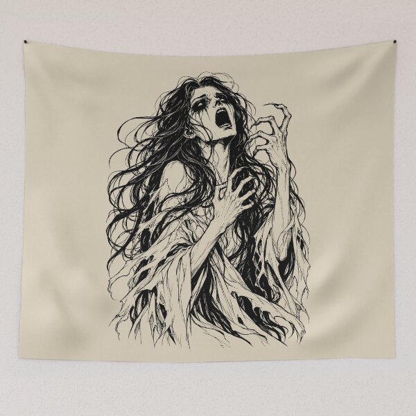 Item preview, Wailing Banshee in Torn Shrouds designed and sold by bapupa.