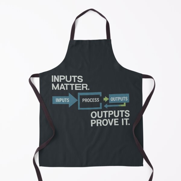 Item preview, Inputs Matter Outputs Prove It Controls Engineer designed and sold by Amr Darwish Graphic designer.