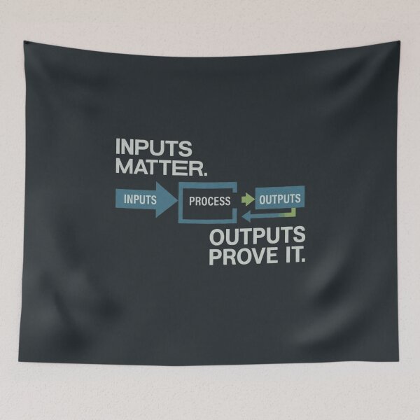 Item preview, Inputs Matter Outputs Prove It Controls Engineer designed and sold by Amr Darwish Graphic designer.
