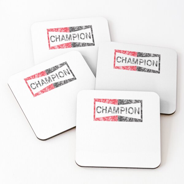 Item preview, Grungy Red and Black Textured Champion Typography designed and sold by JaidJasko46.