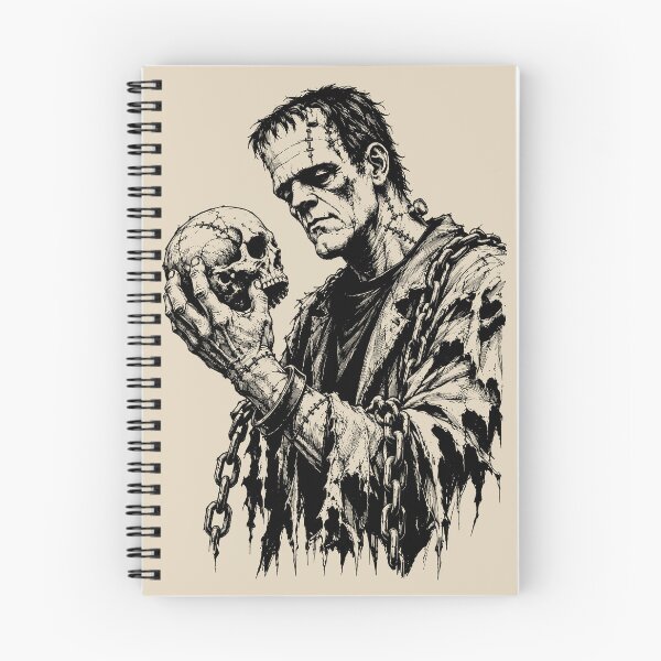 Item preview, Frankenstein Contemplates the Skull designed and sold by bapupa.