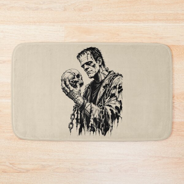 Item preview, Frankenstein Contemplates the Skull designed and sold by bapupa.