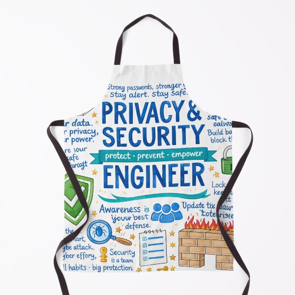 Item preview, Privacy and Security Engineer Cybersecurity Enthusiasts Cybersecurity Humor designed and sold by sunset-capturer.