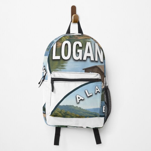 Item preview, Logan Martin Lake Alabama Round Travel Badge Sticker designed and sold by DetourDgn.