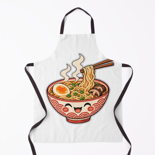 Item preview, happy ramen bowl designed and sold by FancyCatShop.