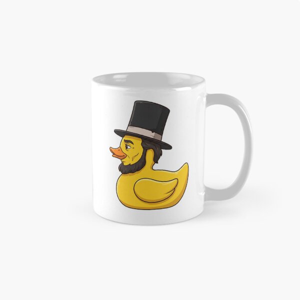 Aperçu de l'œuvre Abraham Lincoln Rubber Duck créée et vendue par Bad-Decisions-Designs.