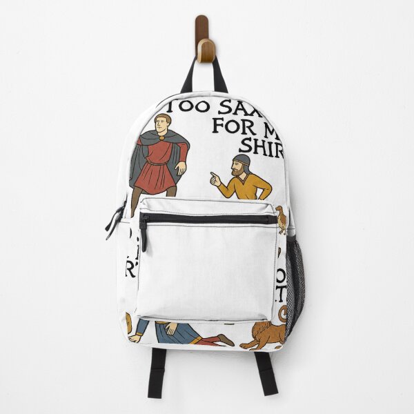 Item preview, Funny Medieval Meme 'Too Saxon' Quote designed and sold by DakirooStudio.