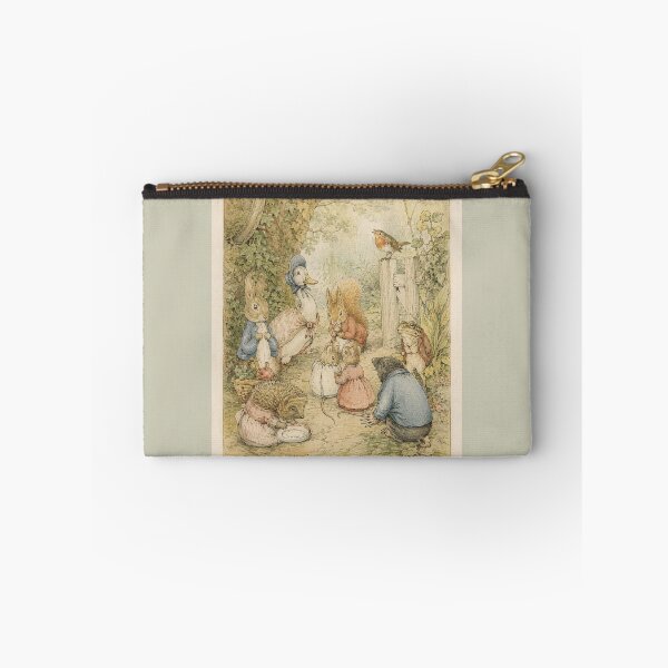 Artikelvorschau, Gartenszene von Beatrix Potter entworfen und verkauft von Blue  Robin.