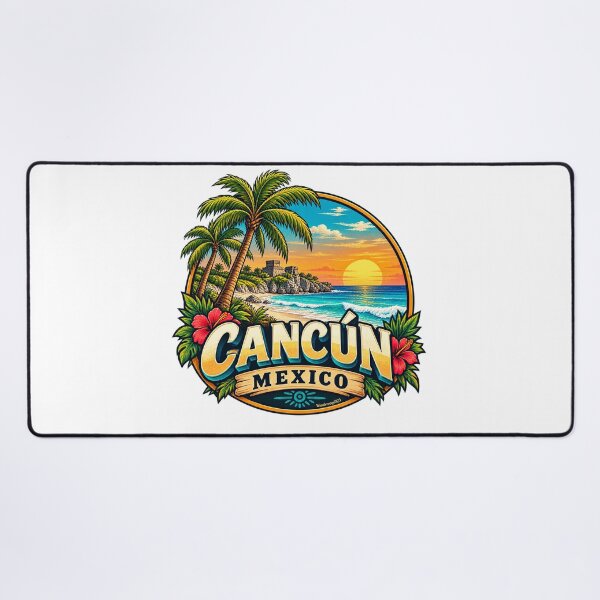 Item preview, Cancún Mexico – Caribbean Beach Maya & Tropics designed and sold by Wandervogel123.