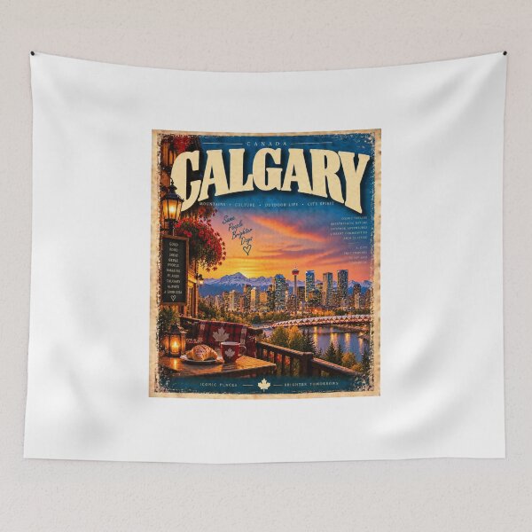 Item preview, Calgary Canada – Vintage Alberta designed and sold by Fleetwood1994.
