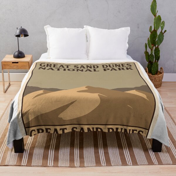 Item preview, Hiking The Massive Sand Dunes designed and sold by Bad-Decisions-Designs.
