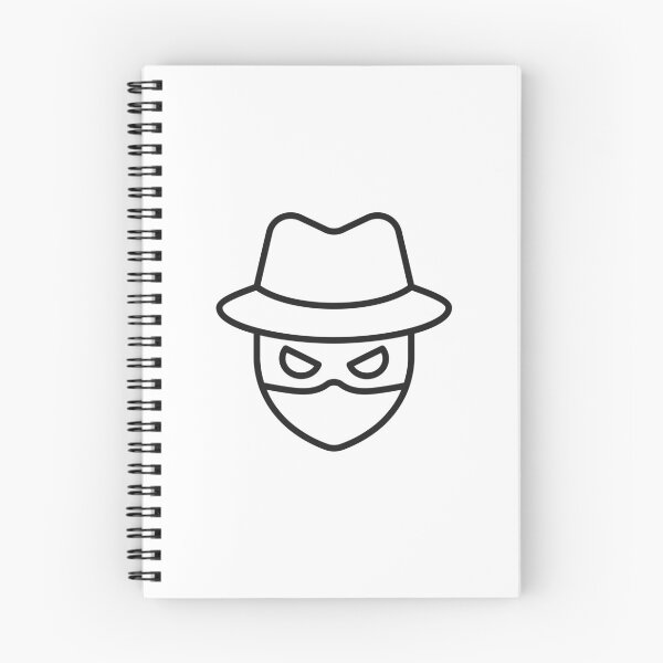 Item preview, Masked Hacker Line Icon designed and sold by VectorForge Studio.