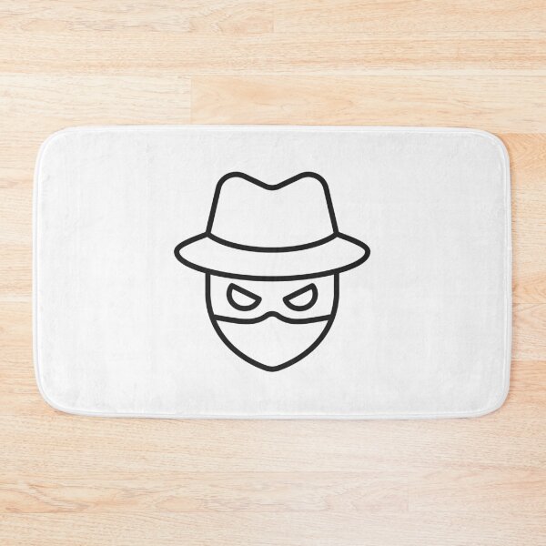 Artikelvorschau, Masked Hacker Line Icon entworfen und verkauft von VectorForge Studio.