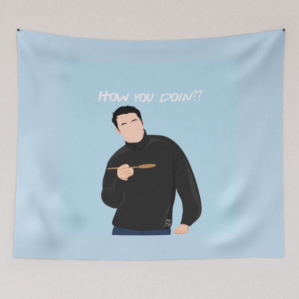 Item preview, Joey tribbiani - how u doin designed and sold by ScrubsNStrokes.