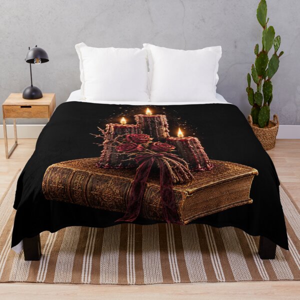 Item preview, Gothic Candle Ritual | Dark Romance Witchy Art designed and sold by Briarmoire.