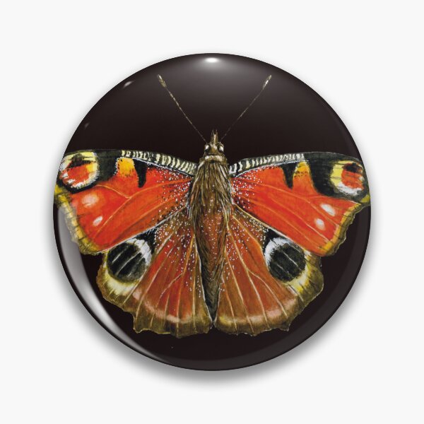 Item preview, Peacock butterfly designed and sold by peaceofwork.