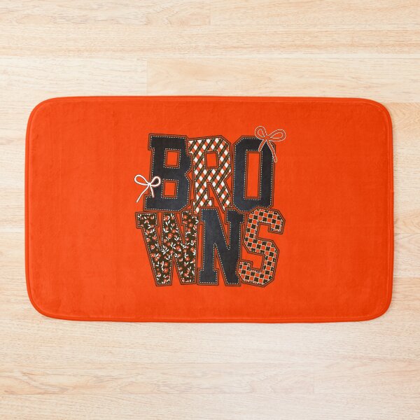 Item preview, Browns Floral Coquette Bow Denim-effect Football Team Spirit designed and sold by RockTheFeal.