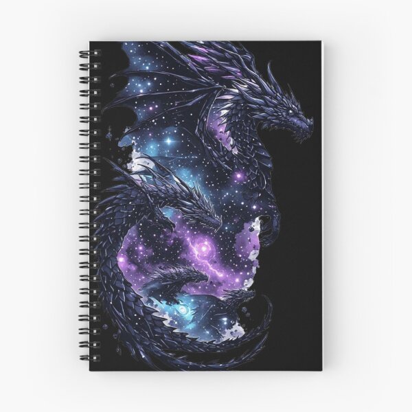 Item preview, Family of black dragons of the cosmos designed and sold by KinoDesign.