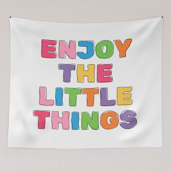 Item preview, Enjoy The Little Things designed and sold by PublicArtDesign.