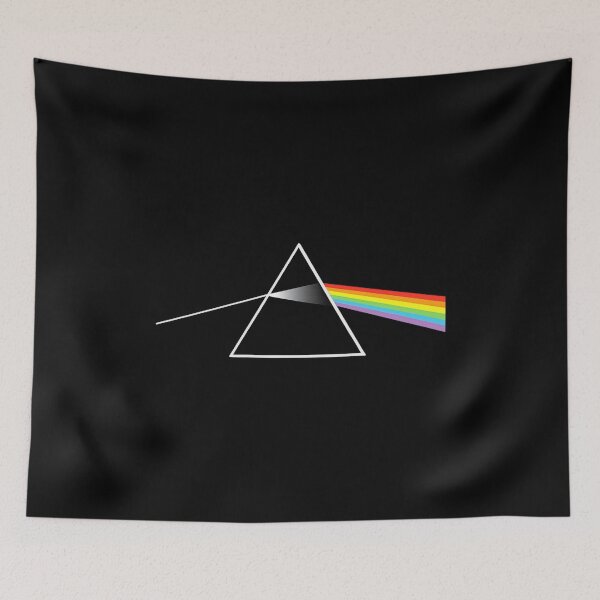 Item preview, Gráfico de arcoíris de prisma del lado oscuro de Pink Floyd designed and sold by ChristiPeta.