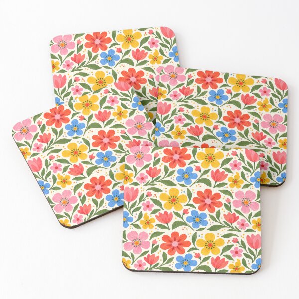 Item preview, floral colored design designed and sold by Oshe_shop.