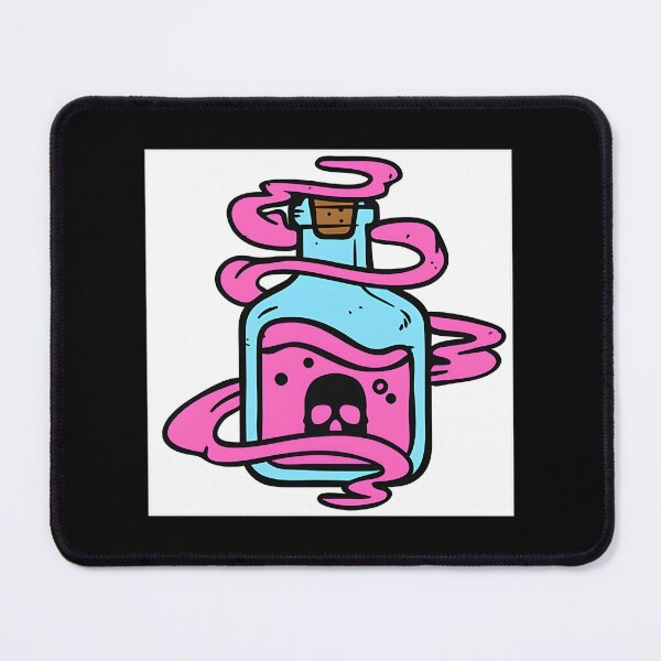 Item preview, Pink Poison Potion Artistic Illustration with Magical and Fantasy Elements designed and sold by shehandilhara.
