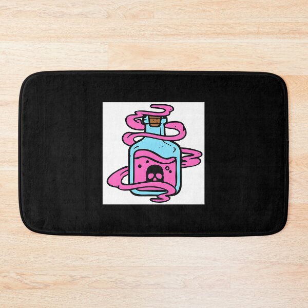 Item preview, Pink Poison Potion Artistic Illustration with Magical and Fantasy Elements designed and sold by shehandilhara.