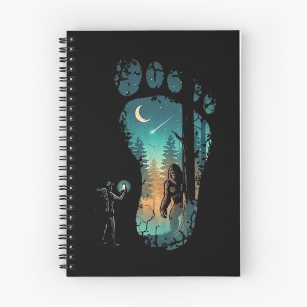 Item preview, Bigfoot Footprint Sasquatch Forest Explorer designed and sold by FolkGraphics.