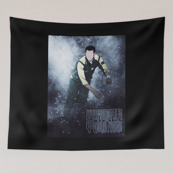 Item preview, Waqar Younis - Bowler - T20 - Cricket Player designed and sold by GlimTig.