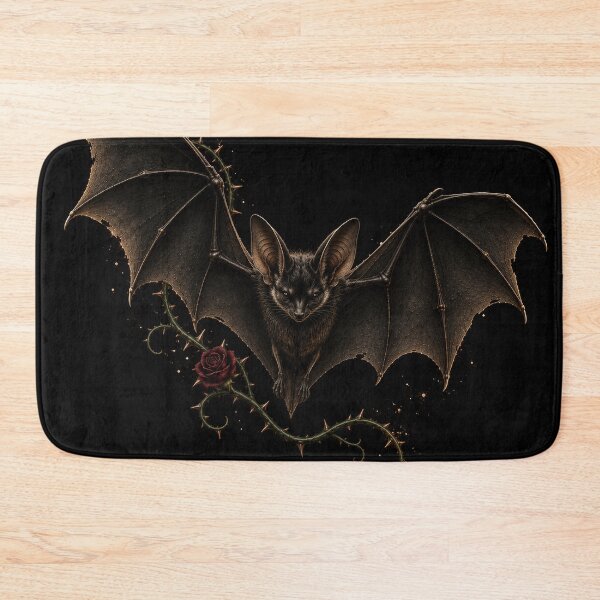 Item preview, Botanical Bat | Victorian Gothic Dark Cottagecore Art designed and sold by Briarmoire.