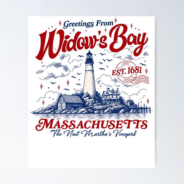 Item preview, Greetings From Widow’s Bay Halloween Horror Movie designed and sold by DakirooStudio.