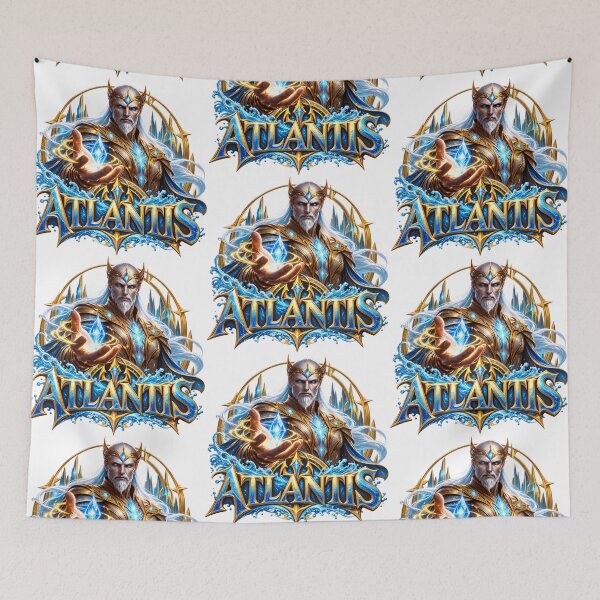 Item preview, Emblema de Atlantis 'El Rey' designed and sold by Moviebuff91.