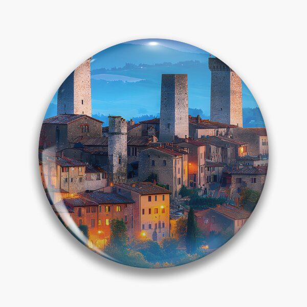 Item preview, Enchanting Medieval Town Towering above the Valley designed and sold by Artessie.