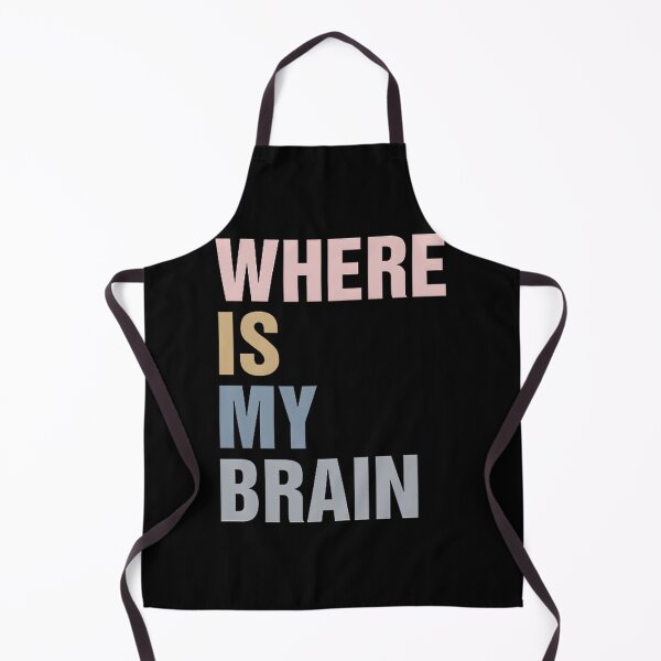 Item preview, Where Is My Brain Classic Funny Retro Design for Brain Fog and Humor Lovers designed and sold by PoleDanceMarket.