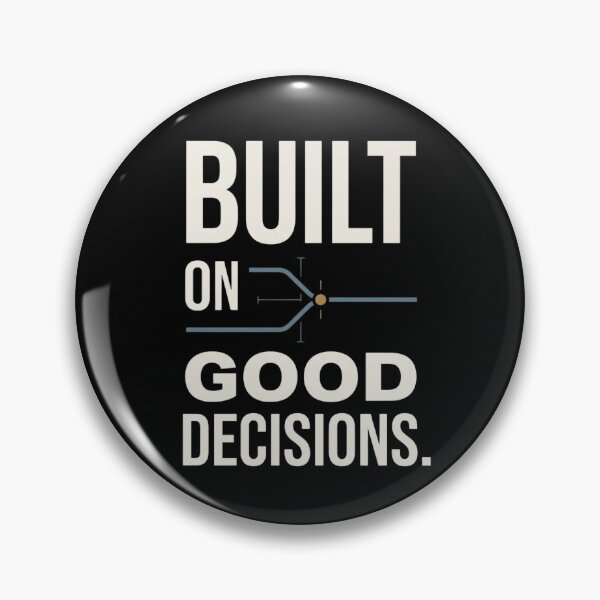 Item preview, Built on Good Decisions Mechanical Engineer Design designed and sold by Amr Darwish Graphic designer.