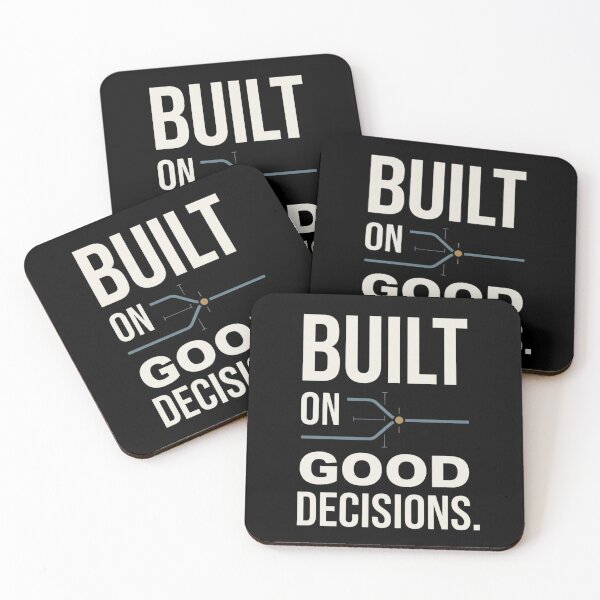 Item preview, Built on Good Decisions Mechanical Engineer Design designed and sold by Amr Darwish Graphic designer.