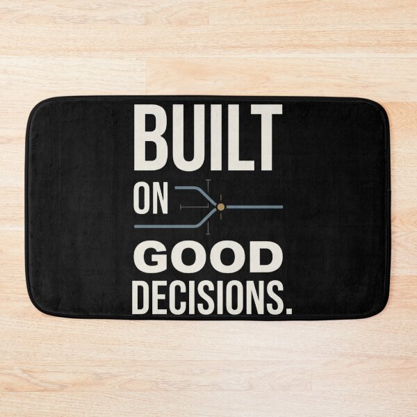 Item preview, Built on Good Decisions Mechanical Engineer Design designed and sold by Amr Darwish Graphic designer.