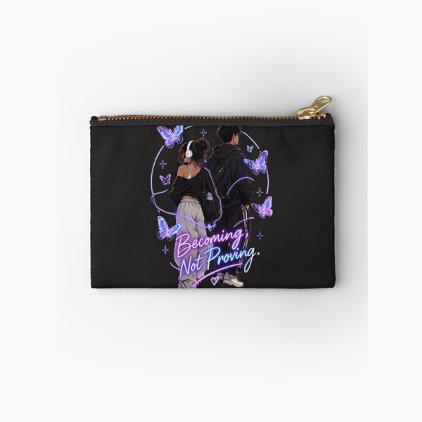 Item preview, Becoming Not Proving – Self Growth Butterfly Motivational Aesthetic designed and sold by EdgeSphere.