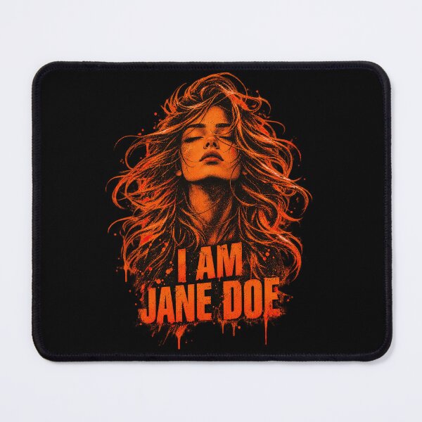 Item preview, Wildfire Jane Doe Portrait designed and sold by JOHN44ART.
