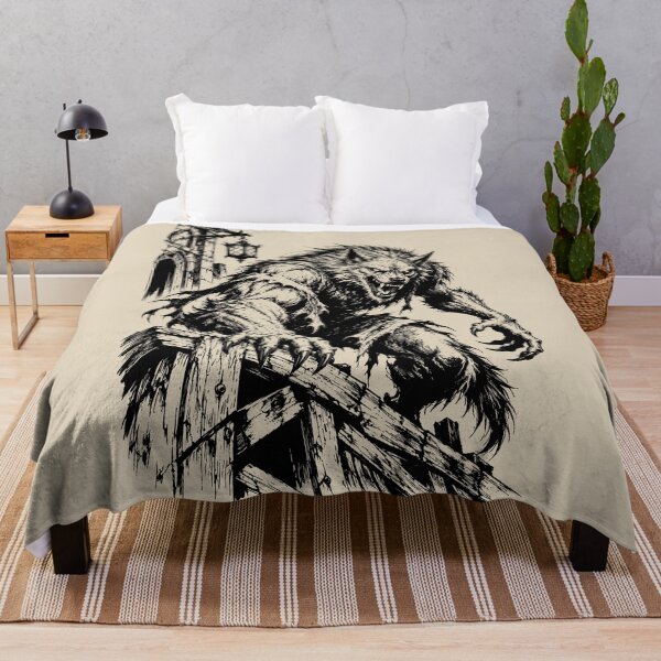 Item preview, Gothic Werewolf Among Ruins designed and sold by bapupa.