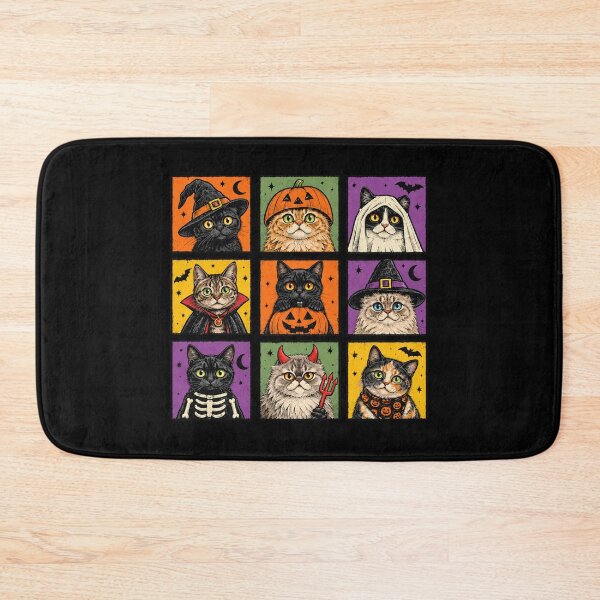 Item preview, Halloween Cat Graphic designed and sold by Daisy Grimes.
