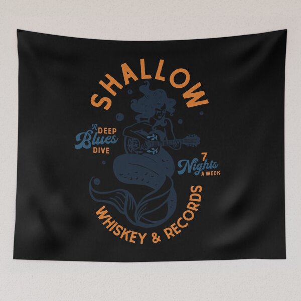 Artikelvorschau, Shallow Whiskey Records Deep Blues Music Fans entworfen und verkauft von HayleePacoch.