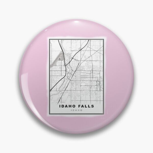 Aperçu de l'œuvre Copie de la carte d'Idaho Falls créée et vendue par Tamas Das.